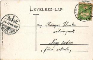 1908 Budapest I. Királyi vár. Ganz Antal No. 53. (kis szakadás / small tear)