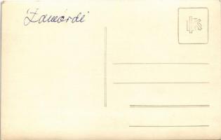 Zamárdi, Balatonzamárdi; homokozó gyerekek a strandon. photo