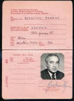 cca 1975-1990 3 db Magyar Népköztársaság útlevél, egyik 1990. május. 15. keltezésű és valutalappal!