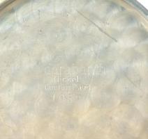 Romer acél tokos, zsebóra. karcos számlappal, működő, jó állapotban d: 50 mm