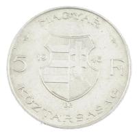 1946. 5Ft Ag "vastag Kossuth" T:1-,2 karc, kis ph.
Adamo F8