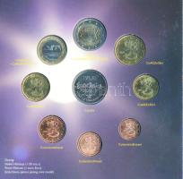 Finnország 2007. 1c-2E (8xklf) forgalmi sor, karton dísztokban + "EUROVISION SONG CONTEST HELSI...