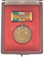 1954. "Magyar Népköztársaság Bajnoka - 1954 - Sakk" kétoldalas bronz díjjelvény eredeti Rá...