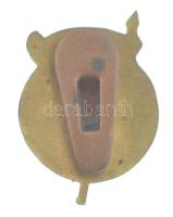 1945. "Országos Sportnapok" zománcozott bronz gomblyukjelvény (19x27m) T:1-