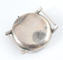 Ezüst (Ag) zsebórából készült karóra.szép számlappal, működik d: 30 mm Üveg lejár