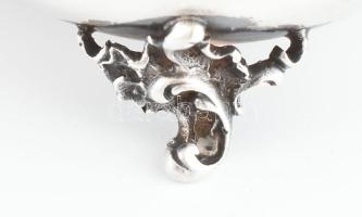 Ezüst (Ag) fűszeres edényke. jelzett 34,4 g