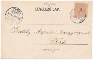 1900 Gyulafehérvár, Karlsburg, Alba Iulia; vasútállomás, Villanytelep, Johanna gőzmalom. Weiss Berná...