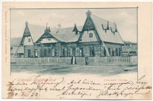 1900 Gyulafalva (Kommandó, Comandau); Comandoi kaszinó. Bogdan F. fényképész / casino