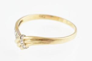 14k Arany (Au) gyűrű, jelzett 1,2 g