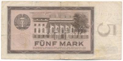 Német Demokratikus Köztársaság 1964. 5M "KB 861949" T:III- German Democratic Republic 1964...