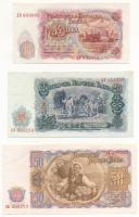 Bulgária 1951. 10L + 25L + 50L T:I,I-
Bulgaria 1951. 10 Leva+ 25 Leva + 50 Leva C:UNC,AU