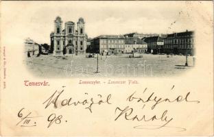 1898 (Vorläufer) Temesvár, Timisoara; Losonczy tér / square