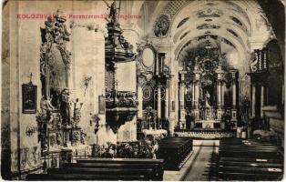 1925 Kolozsvár, Cluj; Ferencrendiek templom belső / church interior (EK)