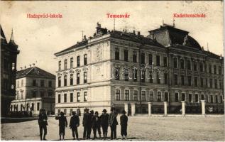 1908 Temesvár, Timisoara; Hadapród iskola / K.u.k. Kadettenschule / military cadet school (EK)