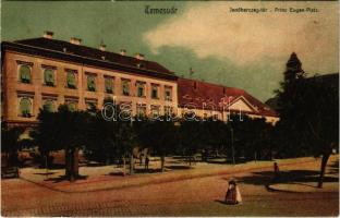 1912 Temesvár, Timisoara; Jenőherceg tér / square