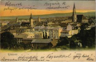 1905 Kolozsvár, Cluj; látkép / general view (EK)