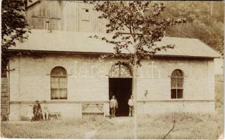 1900 Anina, Stájerlakanina, Steierdorf; vasgyár / iron works, factory. photo (kopott sarok / worn corner)