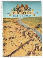 Holló Szilvia Andrea: Budapest régi térképeken. 1686-1896. Bp., 1994, Officina Nova. Kiadói műbőr-kötés, kiadói papír védőborítóban.