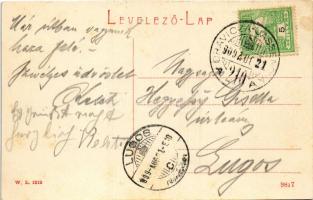 1909 Oravica, Oravita; Bányavölgy. W.L. 1212. / valley