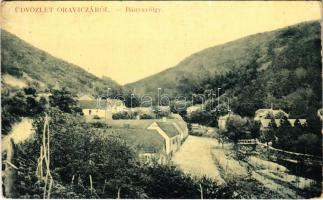 1913 Oravica, Oravita; Bányavölgy. W.L. Bp. 1212. 6589. / valley (EK)