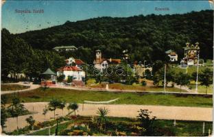 1913 Szováta-fürdő, Baile Sovata; nyaralók / villas (EK)