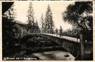 1942 Beszterce, Bistritz, Bistrita; Kainzel híd / Keintzelsteg / bridge (EK)
