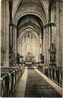 1911 Gyulafehérvár, Karlsburg, Alba Iulia; Székesegyház, belső. Petri F. V. kiadása / cathedral, interior (fa)