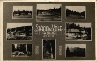 1935 Biharfüred, Stana de Vale, Stina de Vale; mozaiklap / multi-view postcard