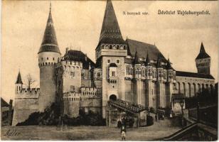 1910 Vajdahunyad, Hunedoara; A hunyadi vár. Adler fényirda 1910. / castle (EK)