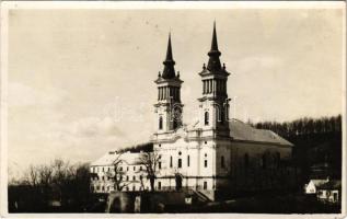 1933 Máriaradna, Radna (Lippa, Lipova); kegytemplom / pilgrimage church. Steinitzer photo