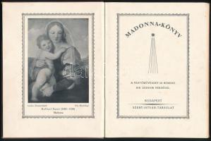 Madonna-könyv. A festőművészet 60 remeke Sík Sándor versével. Bp., én., Szent István-Társulat, 64 p....