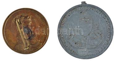 1941. "Délvidéki Emlékérem" Zn emlékérem mellszalag nélkül, fül letört. Szign.: BERÁN L. +...