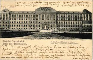 1903 Nagyvárad, Oradea; M. kir. honvéd hadapród iskola. Helyfi László kiadása / K.u.k. military cadet school
