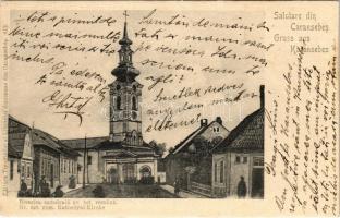 1902 Karánsebes, Caransebes; Görögkeleti román templom / Greek Orthodox Romanian church (EK)