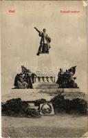 Arad, Kossuth szobor / monument, statue (EM)