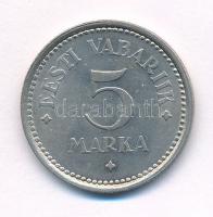 Észtország 1922. 5M Cu-Ni T:1-,2 Estonia 1922. 5 Marka Cu-Ni C:AU,XF Krause KM#3