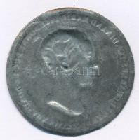 Franciaország DN (1827) "Henri d'Artois" Sn lemezplakett (51mm) T:2-
France ND (1827...