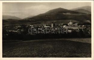 1939 Rozsnyó, Roznava; látkép. Gömöri kiadása / general view