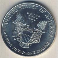 USA 1997. 1$ Ag 1oz. "Liberty" T:1-/2+