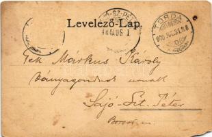 1900 Tordai-hasadék, Cheile Turzii, Torda, Turda; Torda hasadék. Füssy és Sztupjár kiadása / mountai...