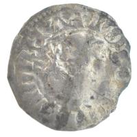 1373-1382 szerecsenfejes Denár Ag I. Nagy Lajos (0,52g) T:2-,3 patina, hullámos lemez Hungary 1373-1382 Denar Ag Louis I (0,52g) C:VF,F patina, wavy coin Huszár: 547., Unger I.: 432.a