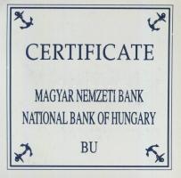 1995. 1000Ft Ag "Régi dunai hajók III-Hableány" T:BU Csak 10.000db, tanúsítvánnyal!