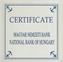 1997. 2000Ft Ag "Régi balatoni hajók I-Helka&Kelén" T:PP Tanúsítvánnyal!