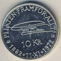 Svédország 1972. 10K Ag "VI.Gusztáv 90. születésnapja" T:2