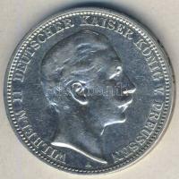 Német Birodalom/Császárság/Poroszország 1910. 3M Ag II.Vilmos T:3