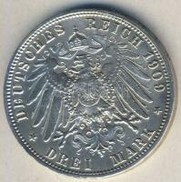 Német Birodalom/Császárság/Poroszország 1909. 3M Ag II.Vilmos T:2/3+