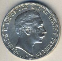 Német Birodalom/Császárság/Poroszország 1909. 3M Ag II.Vilmos T:2/3+