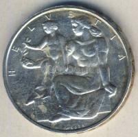 Svájc 1948. 5Fr Ag "100 éves az Alkotmány" T:2