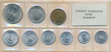 1980. 2f-10Ft (9xklf) érmés forgalmi sor fóliatokban T:1 patina
Adamo FO13