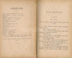 Shakspere, [William] 2 műve: 
Rome és Julia. Szomorújáték öt felvonásban. Ford.: Zigány Árpád. Shak...